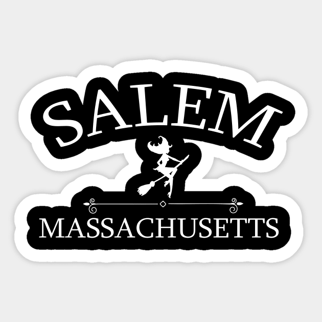 Salem Massachusetts Sticker by AllanahCrispen